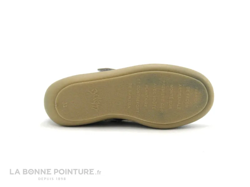 Achat chaussures Bellamy Enfant Chausson Pantoufle, vente Bellamy MARION Ecriture marine - 28780002 - Chausson ballerine fille