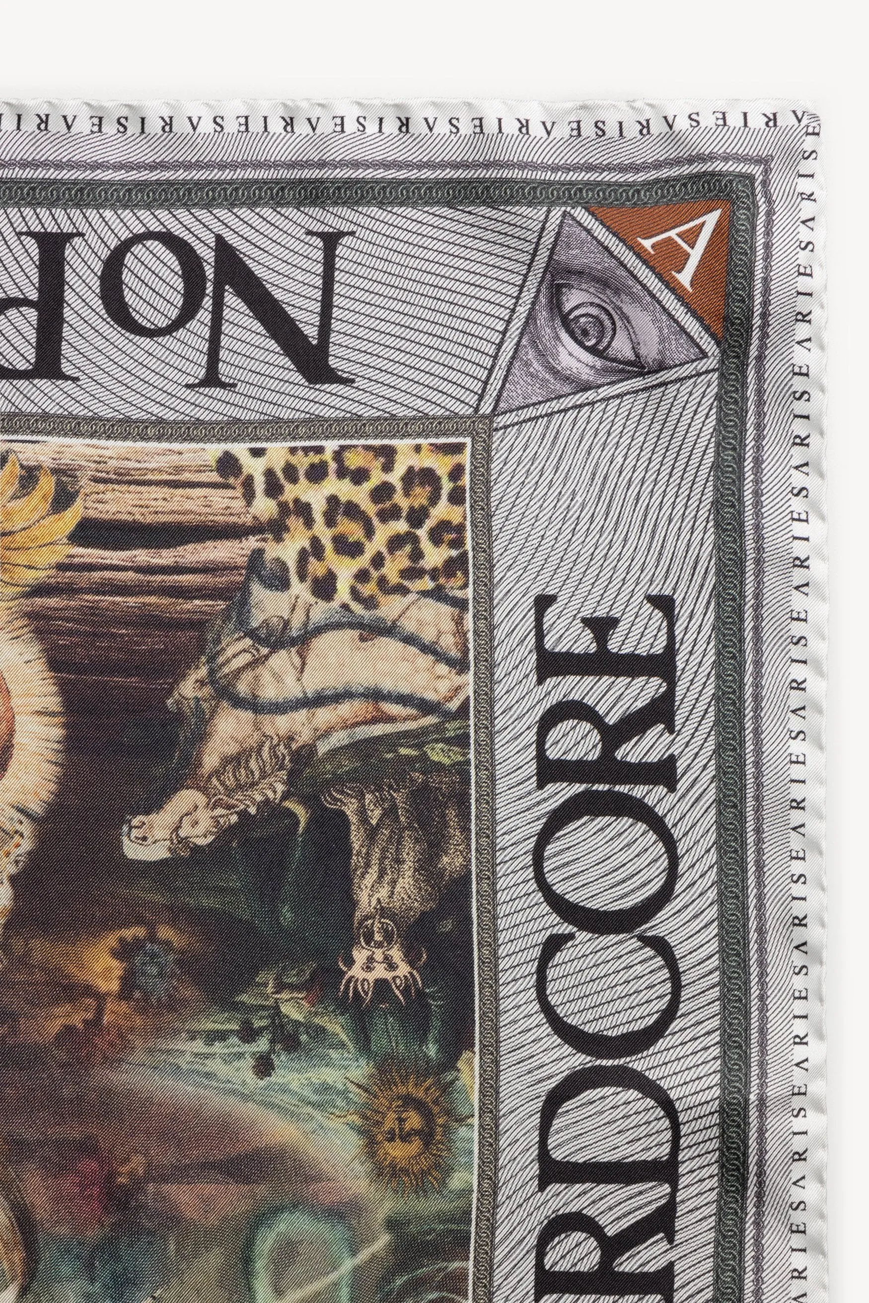 Aries Arise - Mystic Print Silk Bandana - Multi