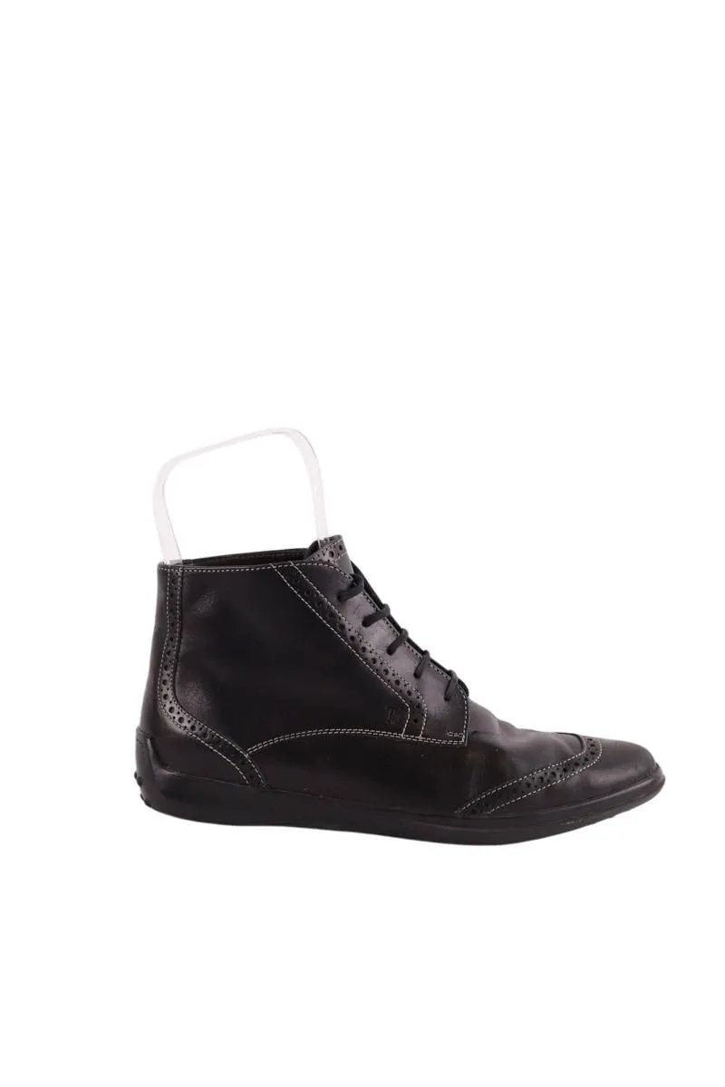 Baskets en cuir