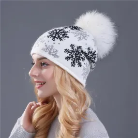 Bonnet en laine pour femme