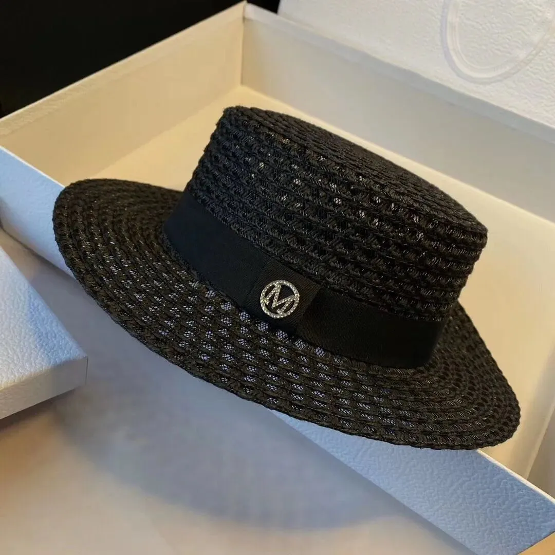 Chapeau plat soleil