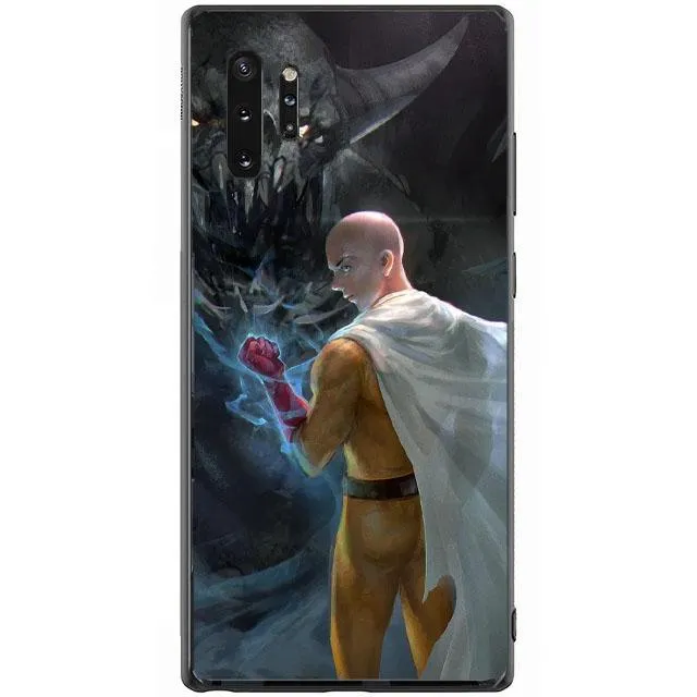 Coque One Punch Man Samsung Saitama vs Monstre