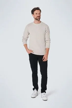 No Excess Pull Tricoté Beige 18231127-015 commander en lign