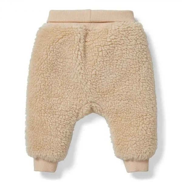 Pantalon bébé Teddy Sand taille 80