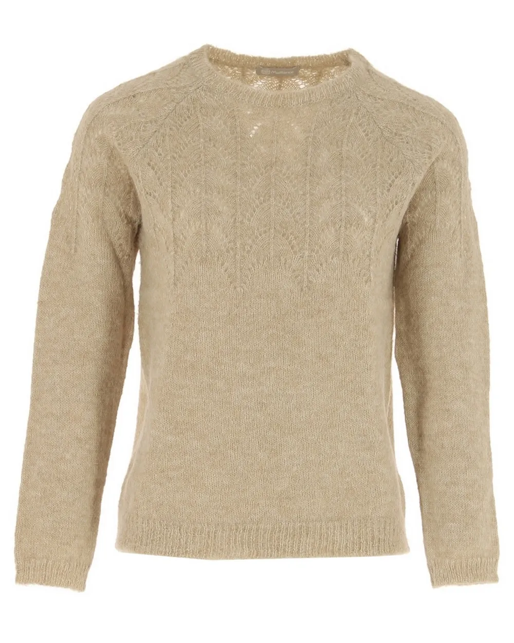 Pull jacquard teneur en alpaga