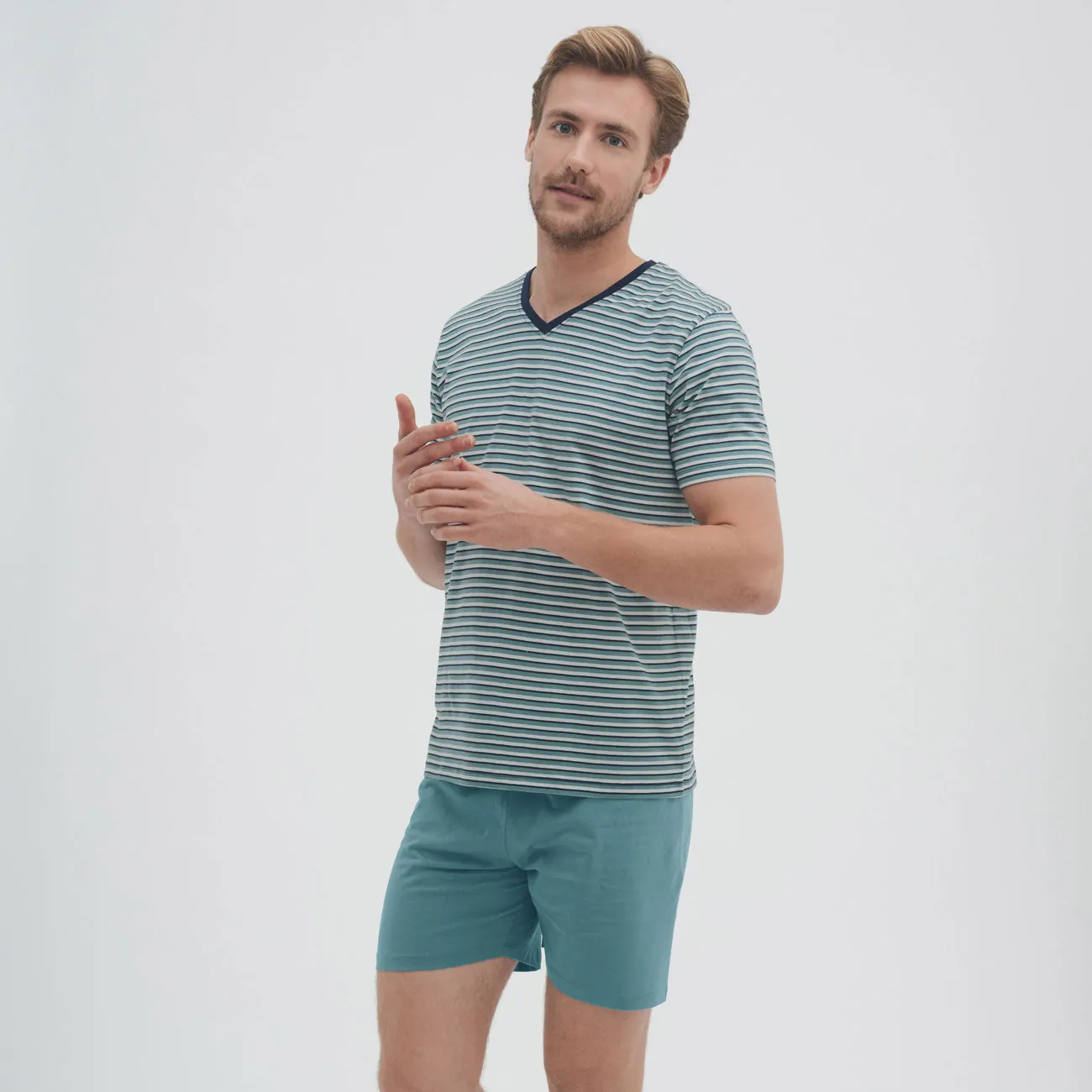 Pyjama Short Homme CARL - LIVING CRAFTS