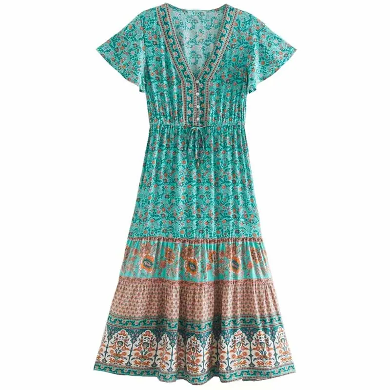 Robe d'Eté Hippie Chic