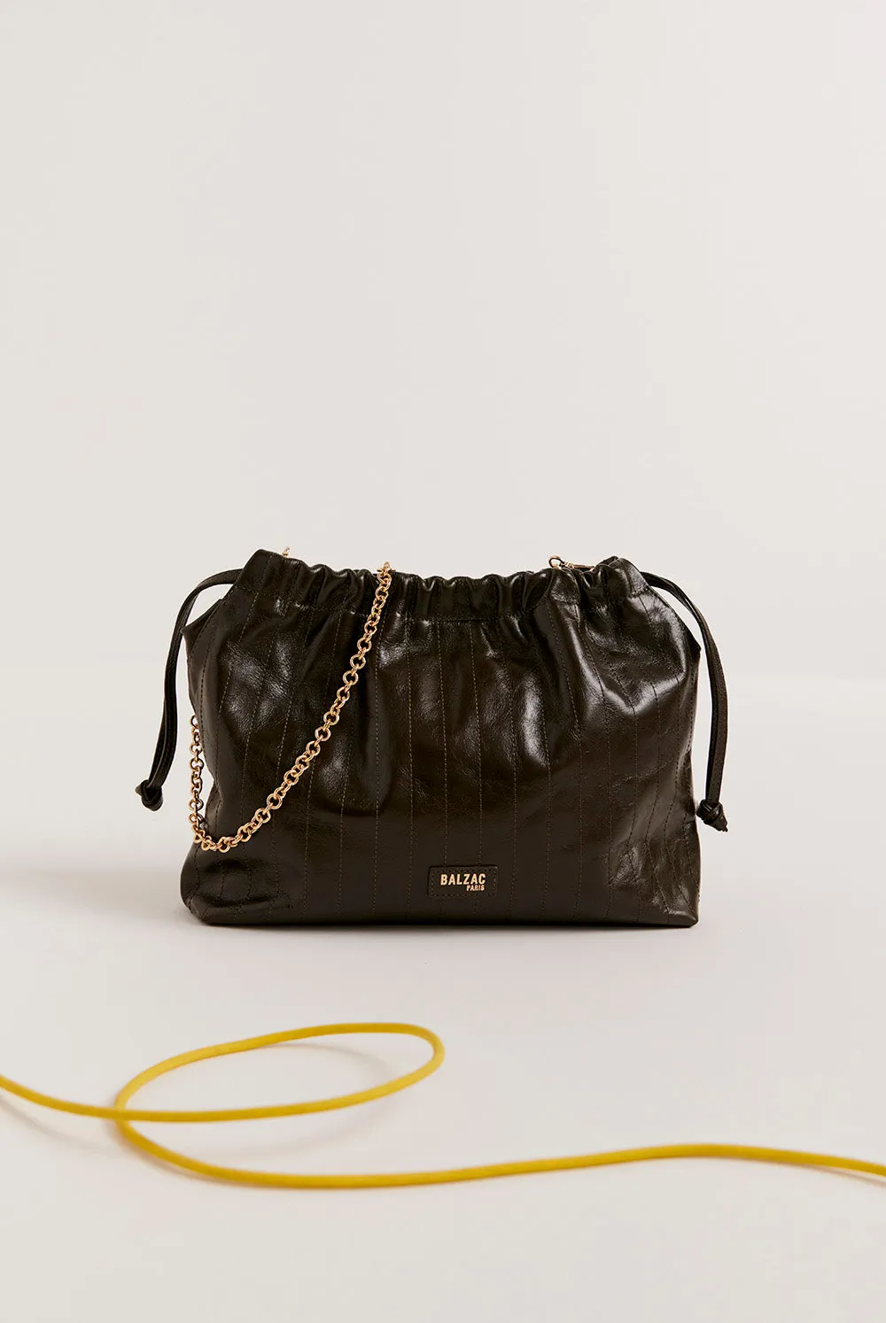 Sac Amaïa froissé noir