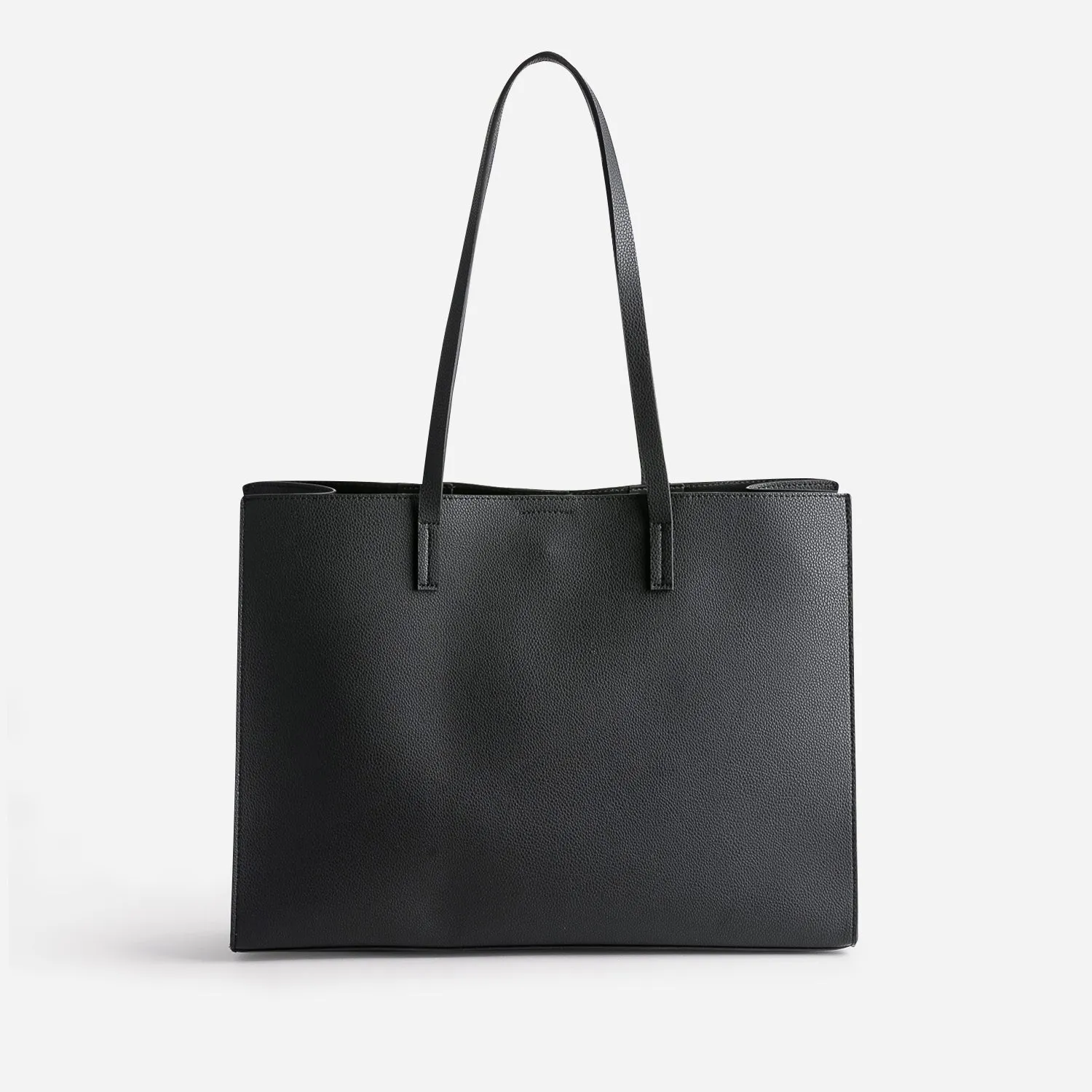 Sac cabas noir 3 compartiments - Sac cabas / Grand volume Maroquinerie | ERAM