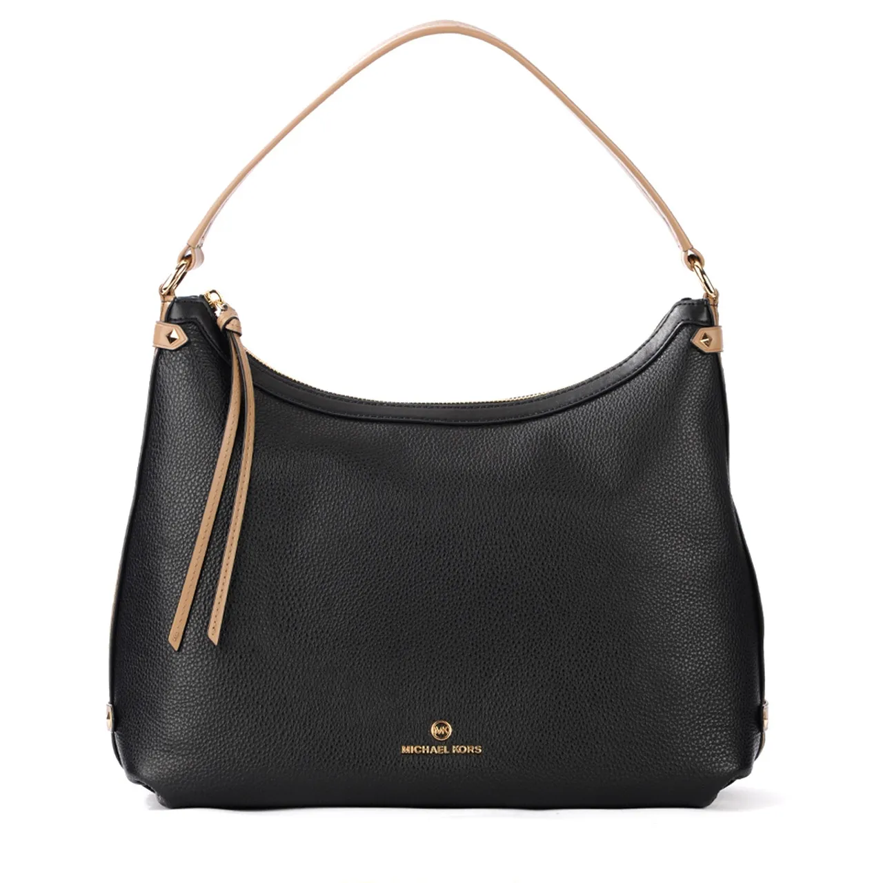Sac porté épaule Michael Kors Hobo L noir 