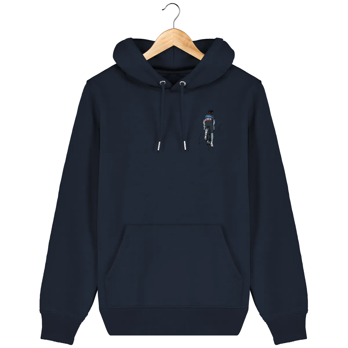 Sweat capuche Virage Pinot brodé