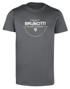 T-Shirt Brunotti Homme Tim-Print Titanium 22