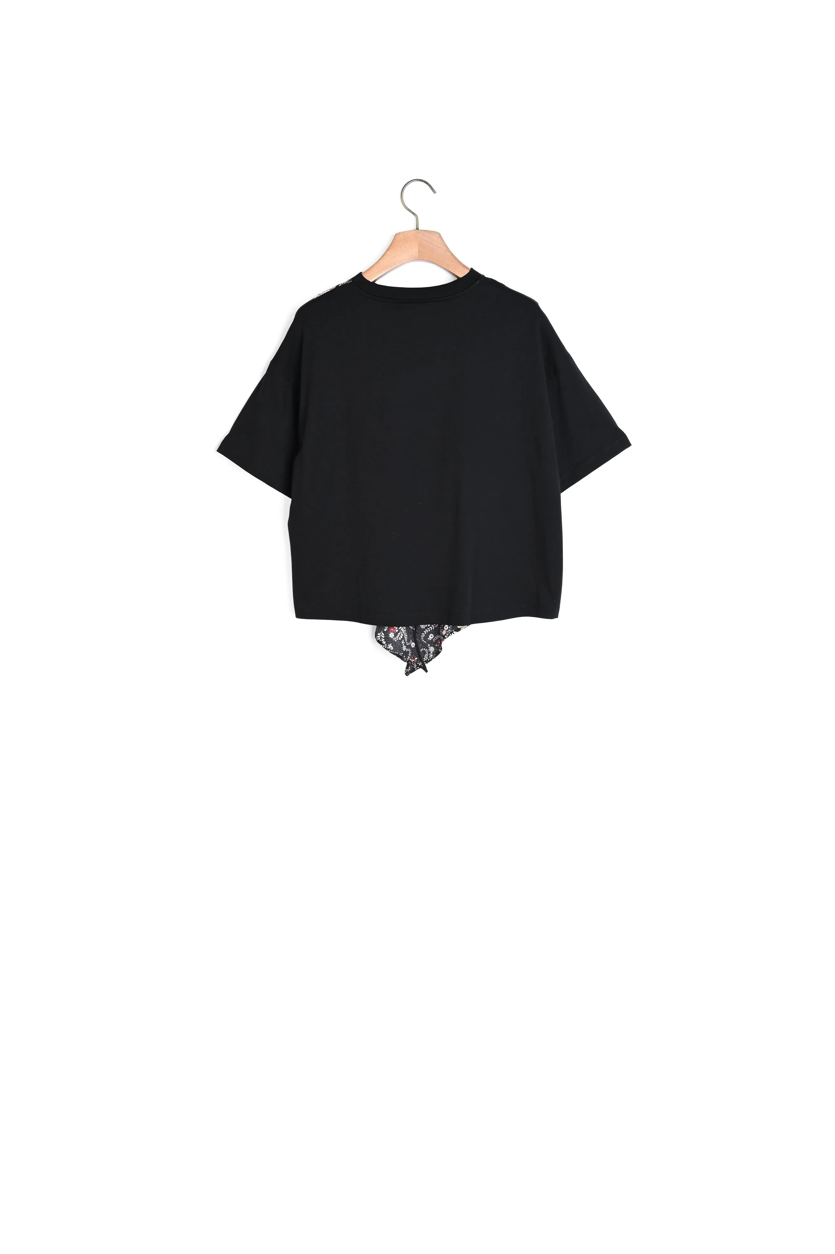 T-shirt à empiècement  imprimé Bandana