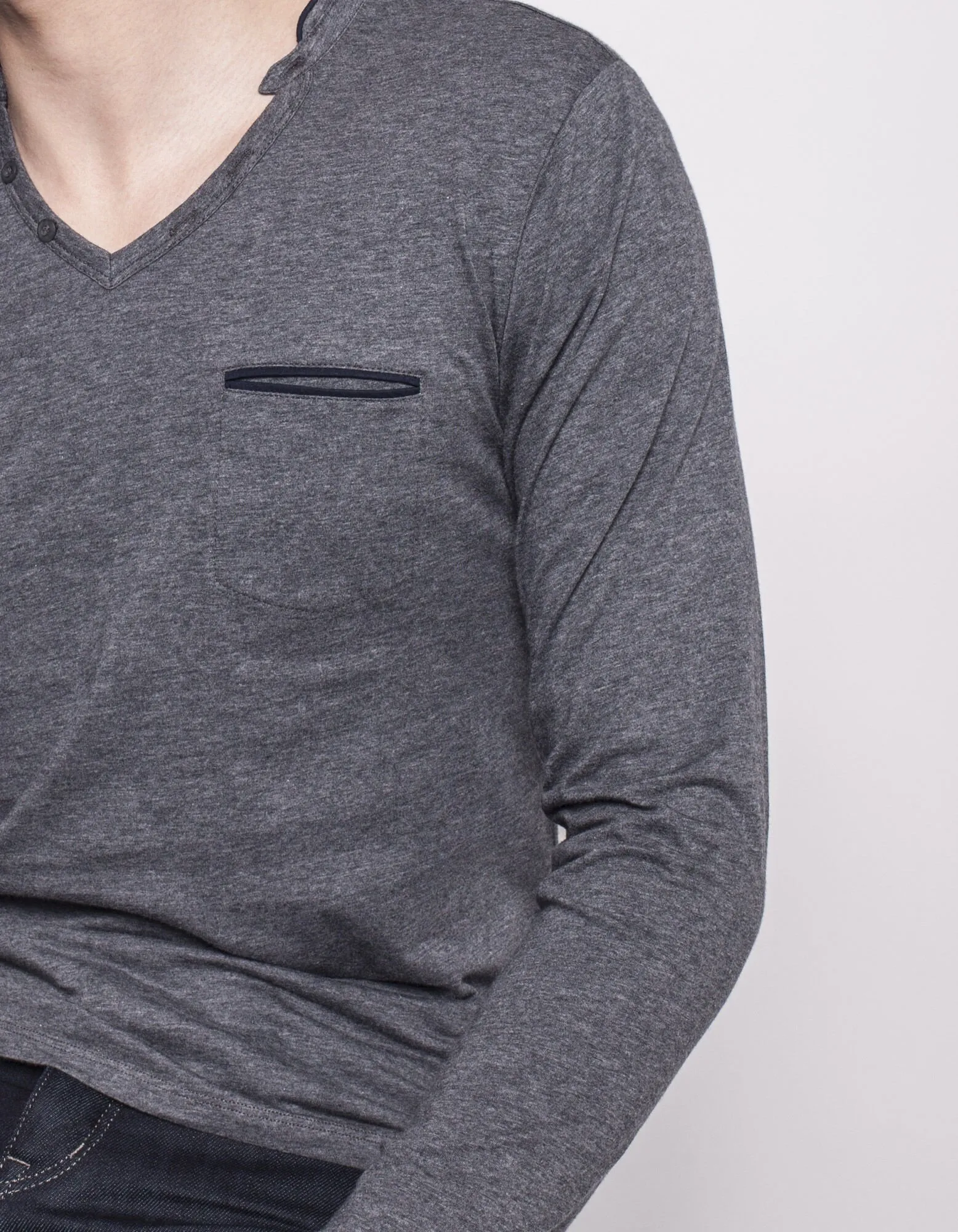 Tee-shirt gris homme
