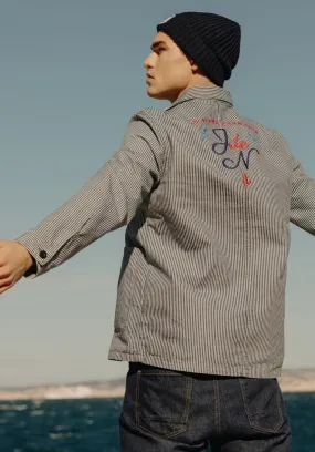 Veste rayée 